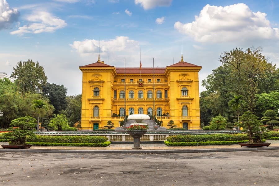  Palacio Presidencial en Hanoi, Vietnam
