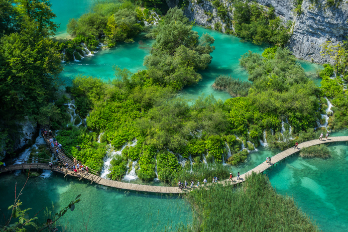 Lagos de Plitvice en Croacia