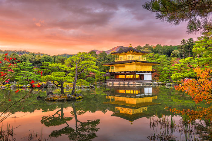 Templo dorado de Kioto