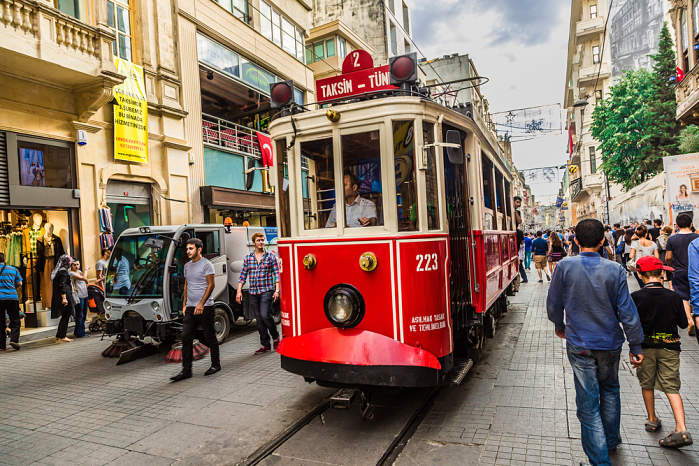 El transporte en Estambul 