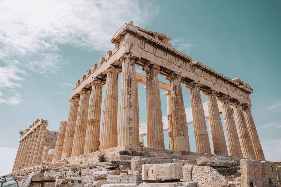 ruinas en atenas grecia