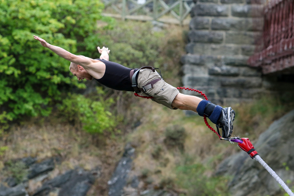 Bungee jumping Nueva Zelanda