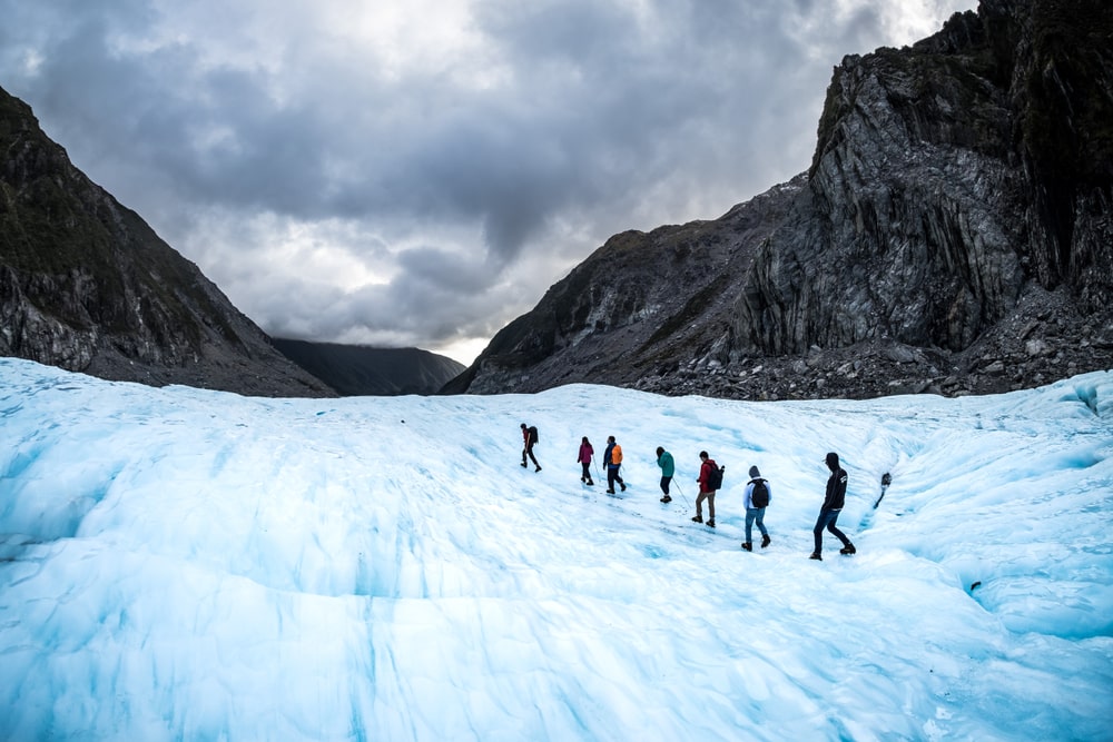 Caminata glaciar por la Isla Sur de Nueva Zelanda