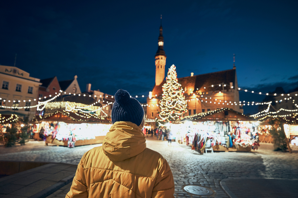 Mercado navideño de Tallin