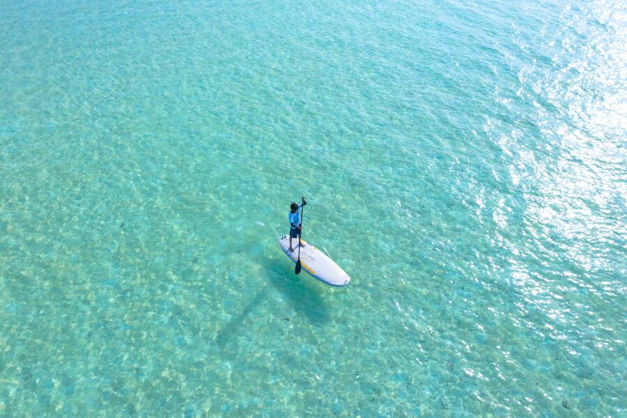 paddle surf en maldivas