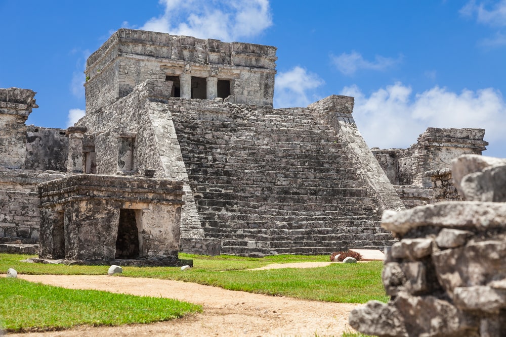 Pirámide Riviera maya mexico castillo