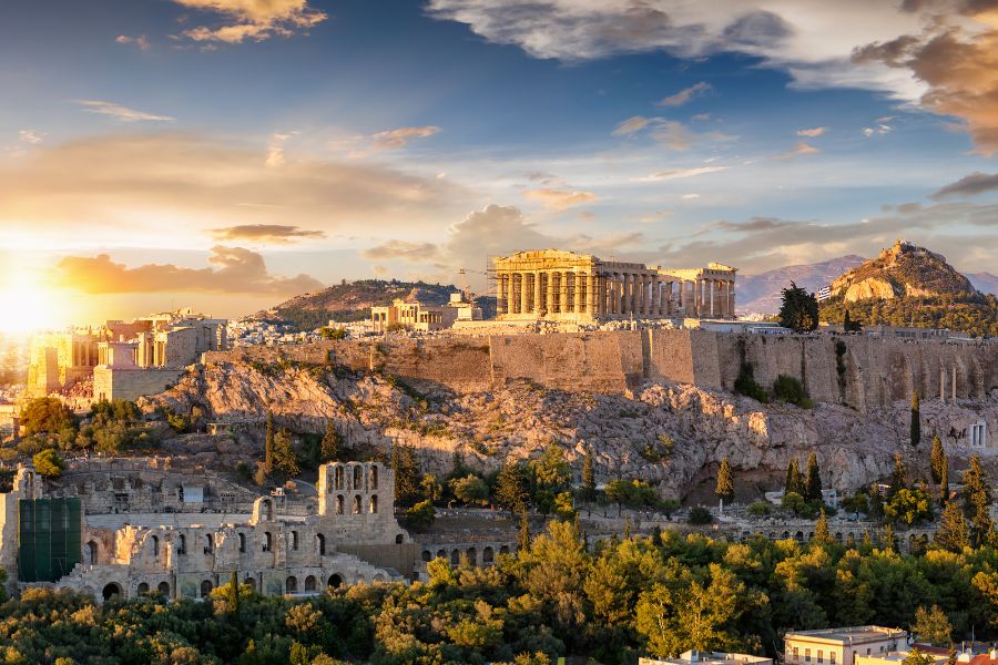 Acrópolis de Atenas, Grecia