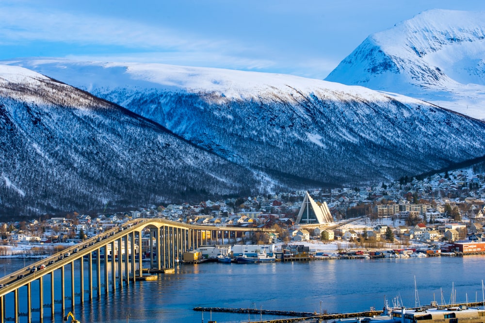 Tromso una ciudad noruega para observar auroras boreales 