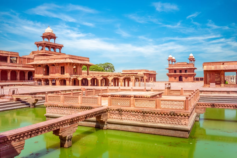 Fatehpur Sikri fue la capital del imperio Mughal 