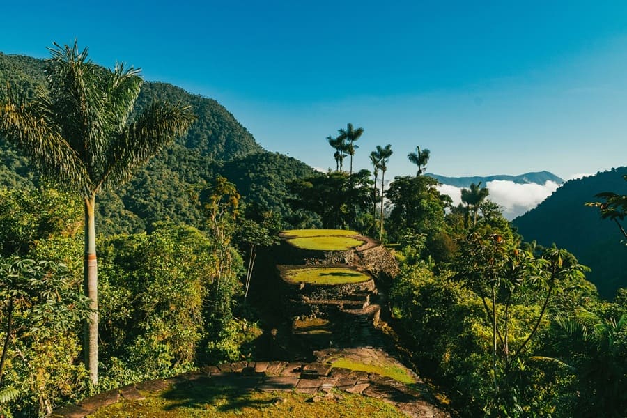 Parque Nacional Tayrona en Colombia.