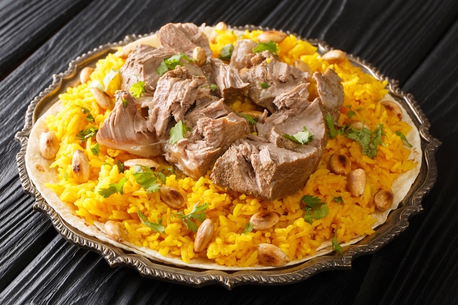 El Mansaf es el plato nacional de Jordania