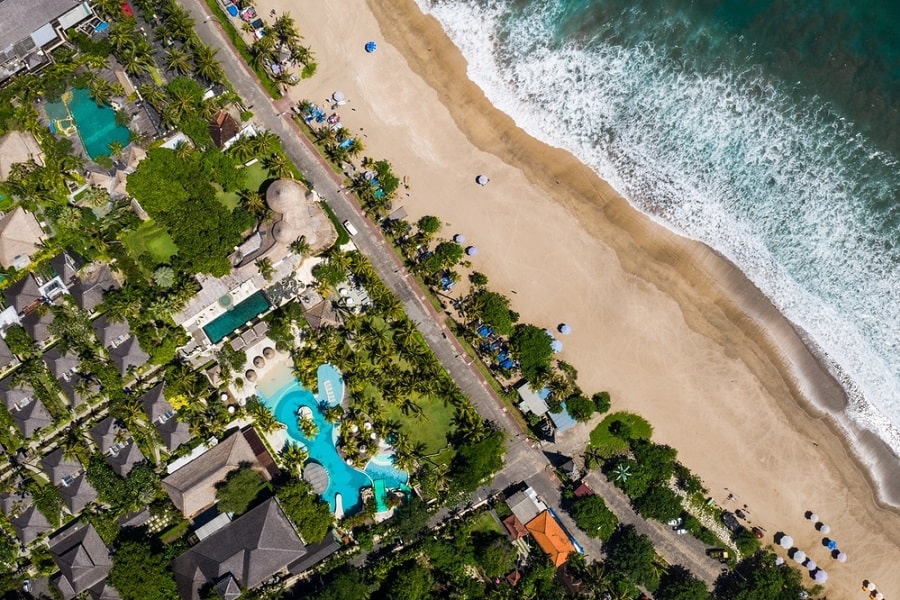 Playa de Kuta en Bali 