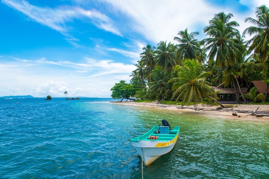 Archipiélago de Bocas del Toro en Panamá