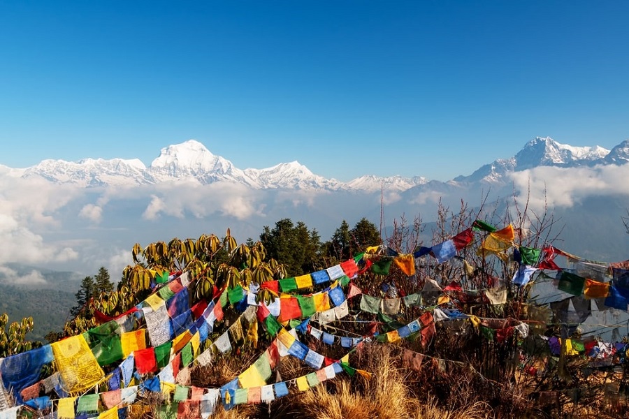 Ghorepani Poon Hill en Nepal 