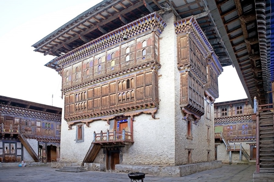 Palacio Wangduechhoeling en Bumthang