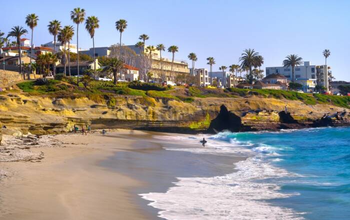 Playa La Jolla Shores es uno de los lugares que ver en San Diego