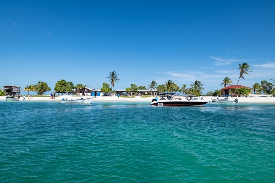 Islas Dos Mosquises en el archipiélago de Los Roques, Venezuela