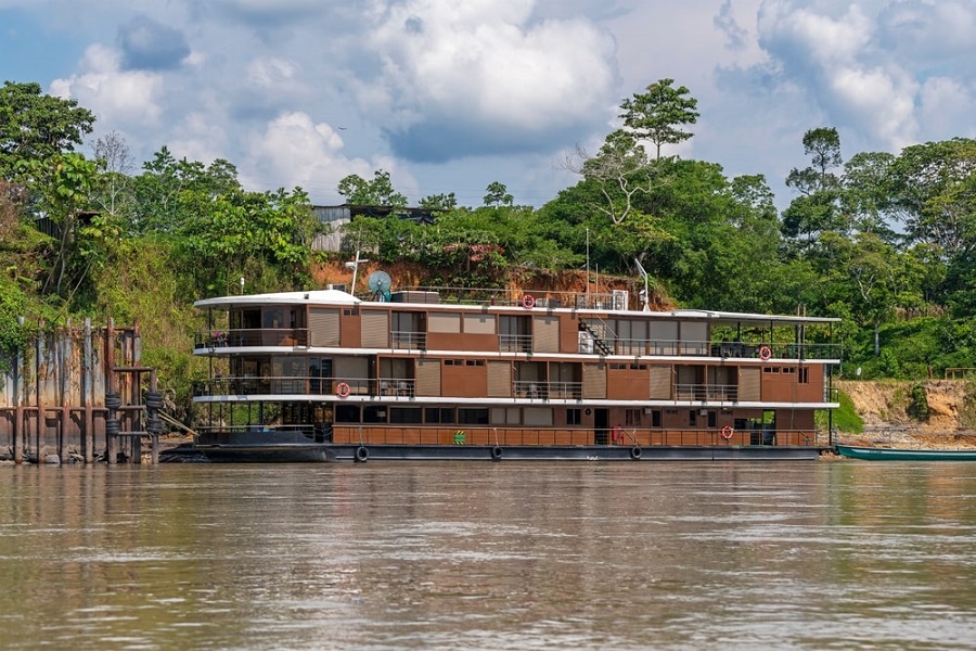 Crucero por el río Napo en Ecuador