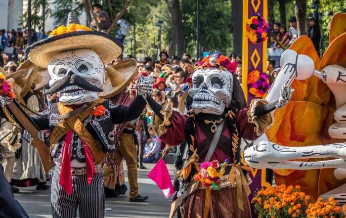 Desfile del Día de los Muertos en Ciudad de México