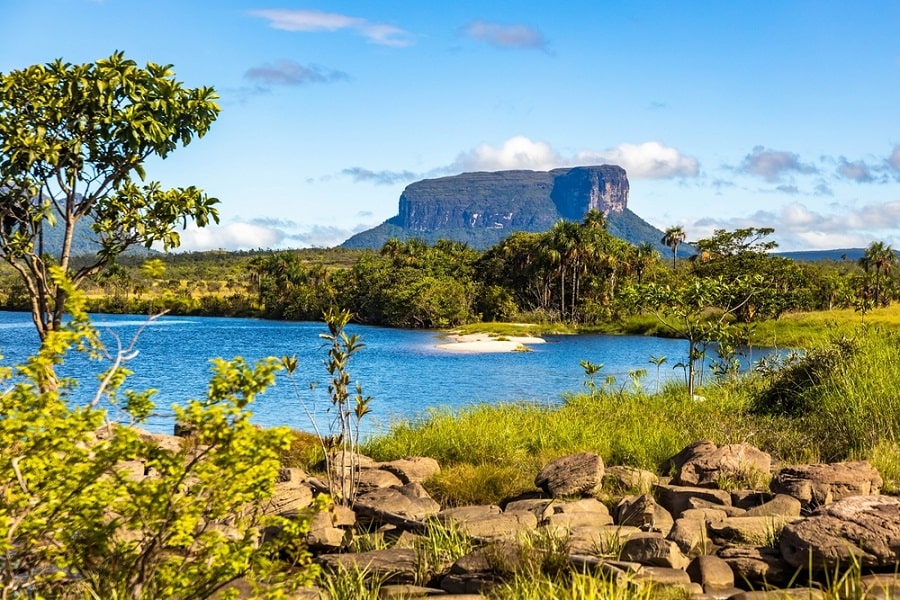 Parque Nacional Canaima en Venezuela.