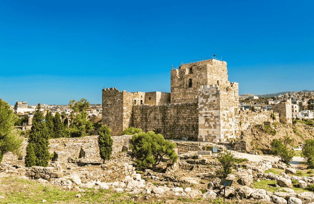 Ciudad de Byblos, Líbano,  la ciudad habitada más antigua del mundo.