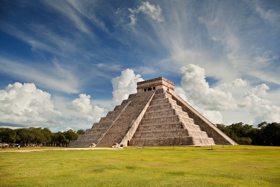 Pirámide de Chichen Itzá en México