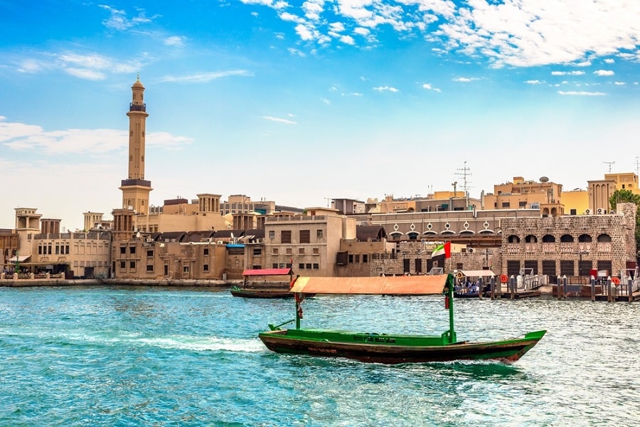 Dubai Creek, una zona tradicional de Dubái