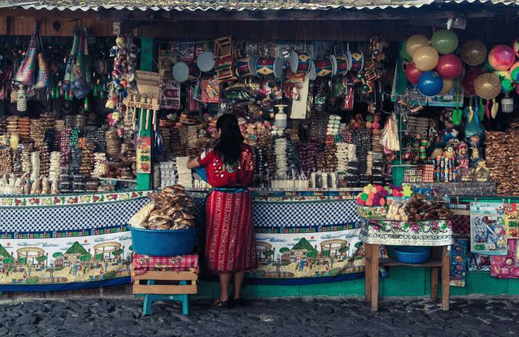 tienda en la calle de guatemala