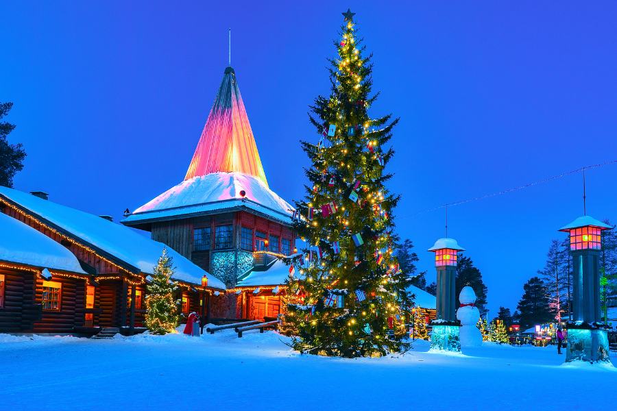 viajar en diciembre a Rovaniemi, Laponia