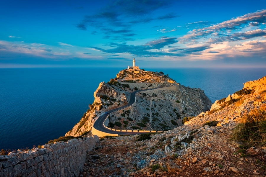 Faro Formentor en Mallorca 