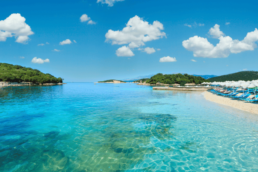 ksamil playa en albania