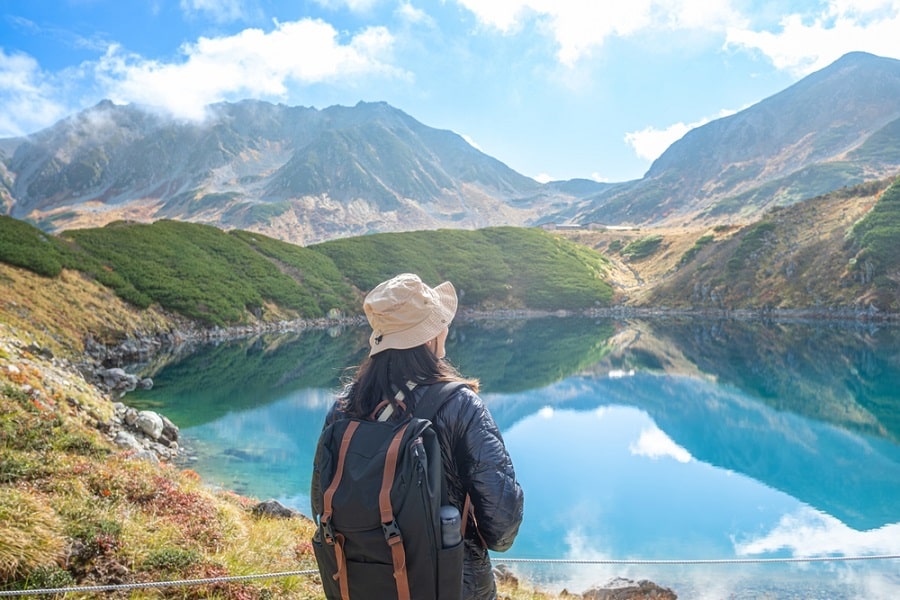 Ruta alpina de Murodo y lago Mikurigaike