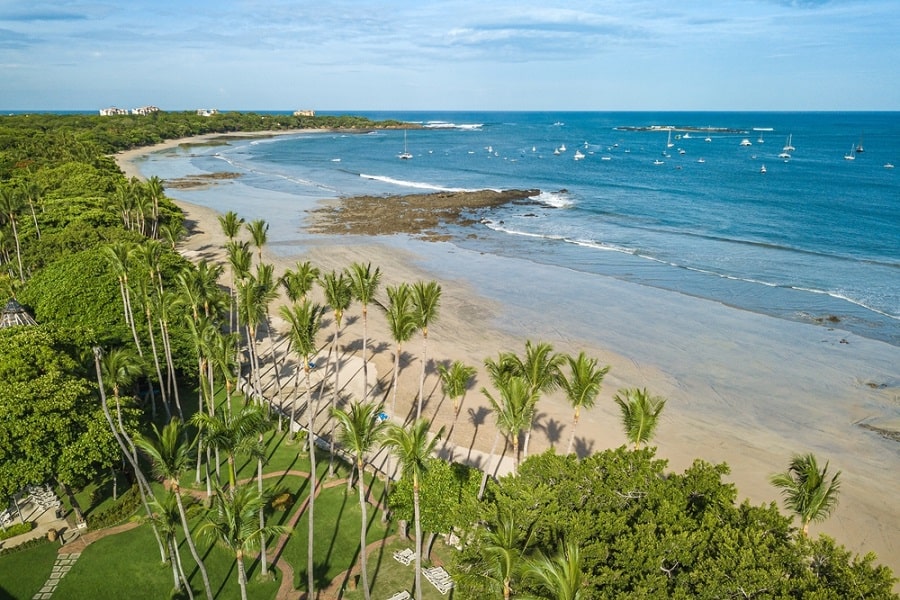 Playa Tamarindo en Guanacaste, Costa Rica