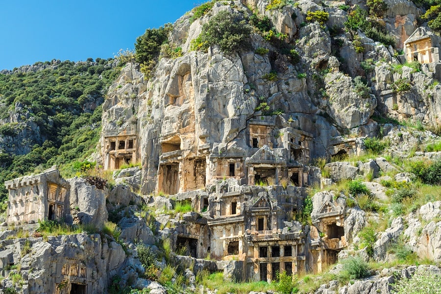 Ruinas de Myra en Turquía. 