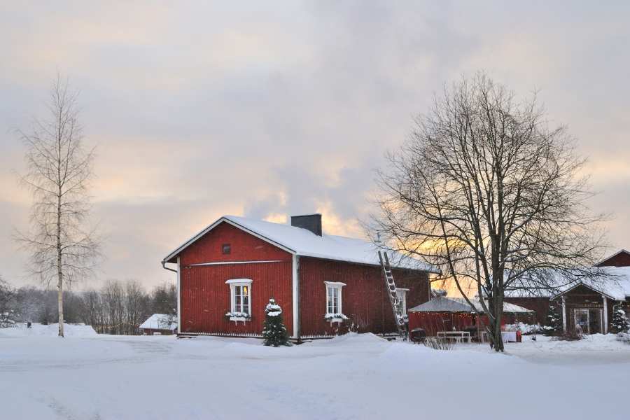 casa en finlandia de papa noel