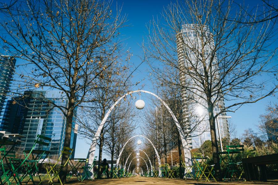 jardín para pasear en dallas