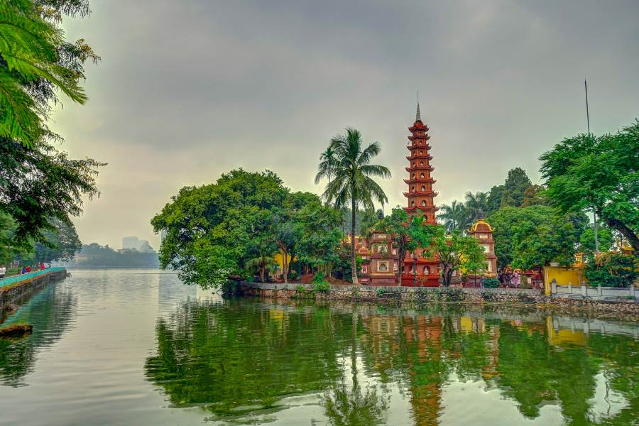 Hanoi en Vietnam