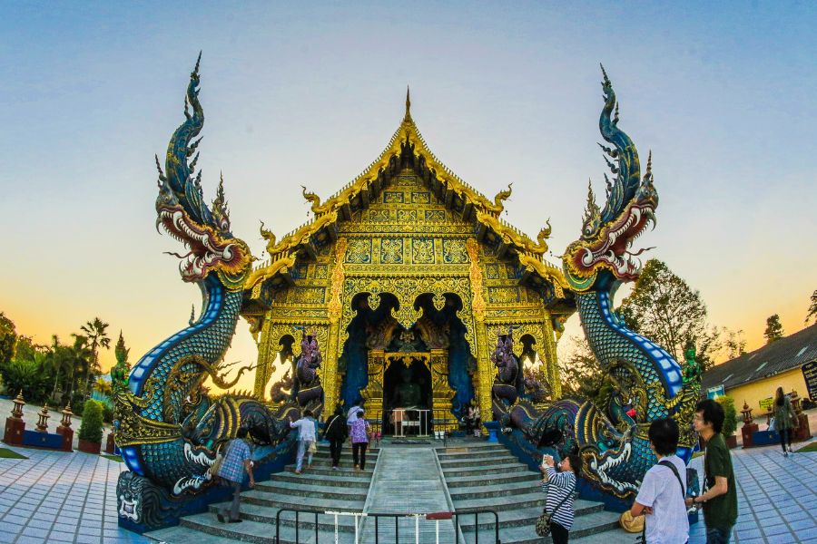 Templo del Dragón en Tailandia