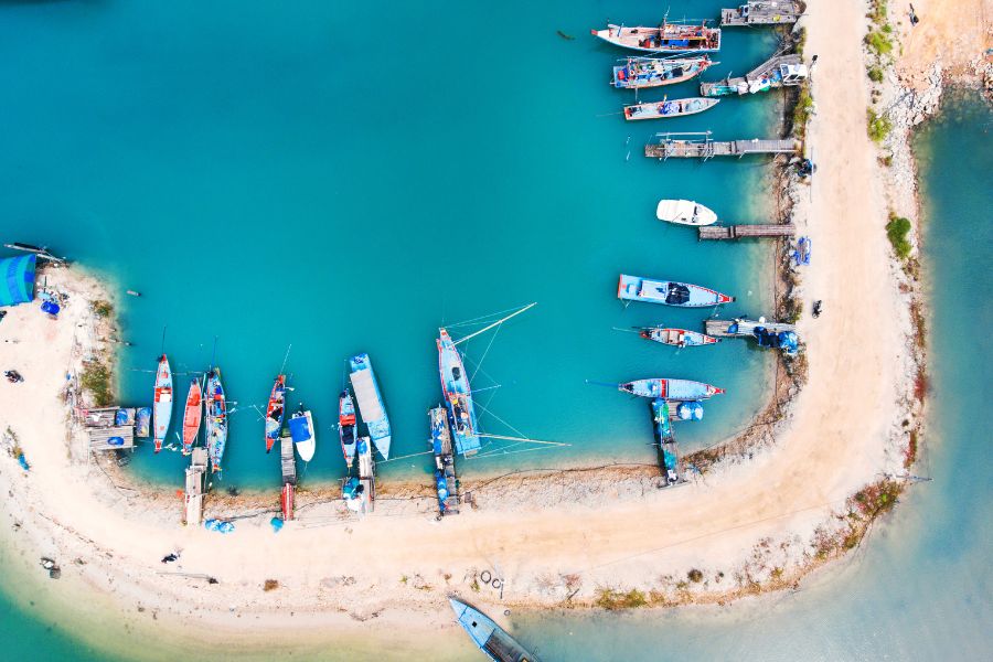 Puerto de Ko Pha Ngan