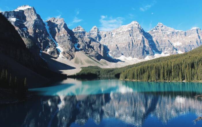 parque natural banff en canada