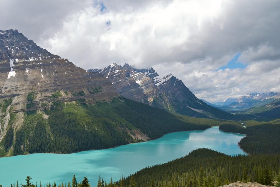 Lago Peyto, que ver en Canadá
