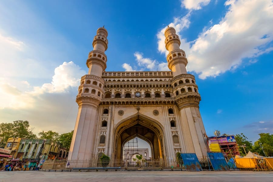 Charminar en Hyderabad, India