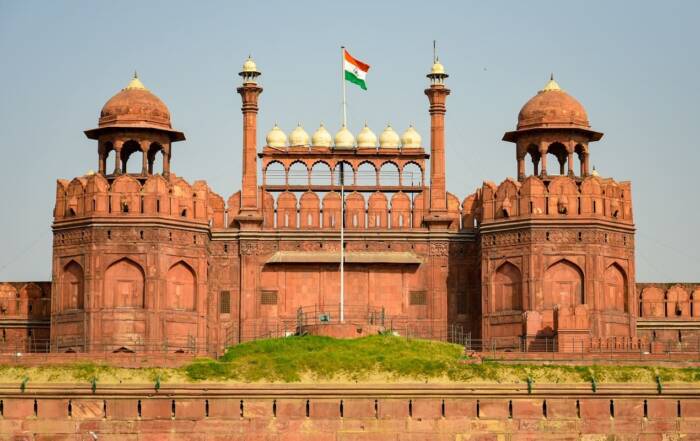 Fuerte Rojo en Delhi, India