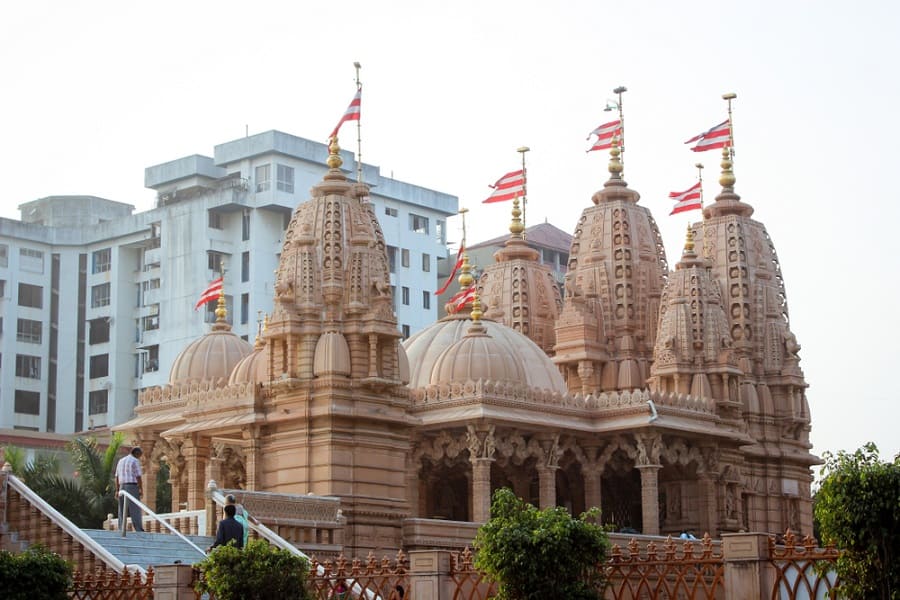 Templo de Swaminarayan en la ciudad de Surat
