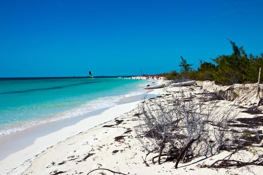 playa en Cuba