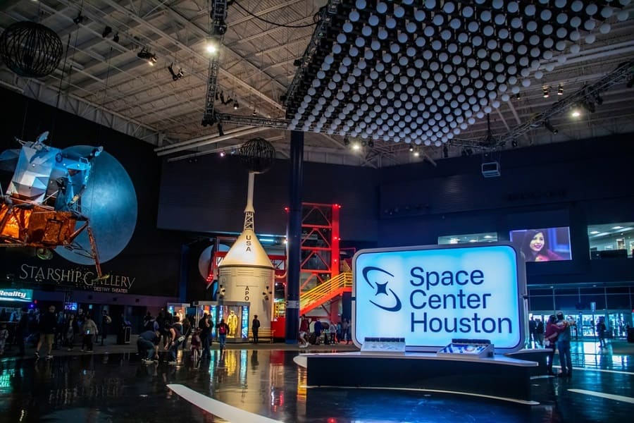 Exposición en el Centro Espacial de Houston