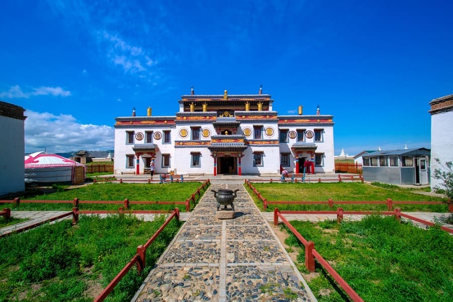 Monasterio de Erdene Zuu, Kharkhorin, Mongolia.