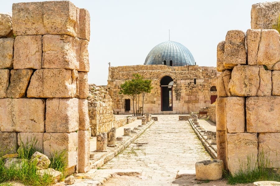 El Palacio Omeya es uno de los lugares que ver en Ammán