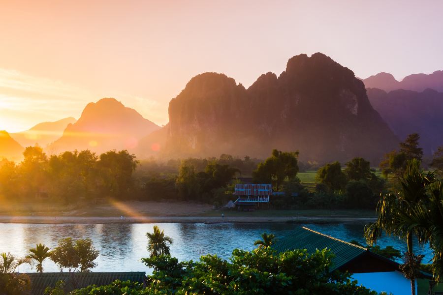 qué ver en laos vang vieng