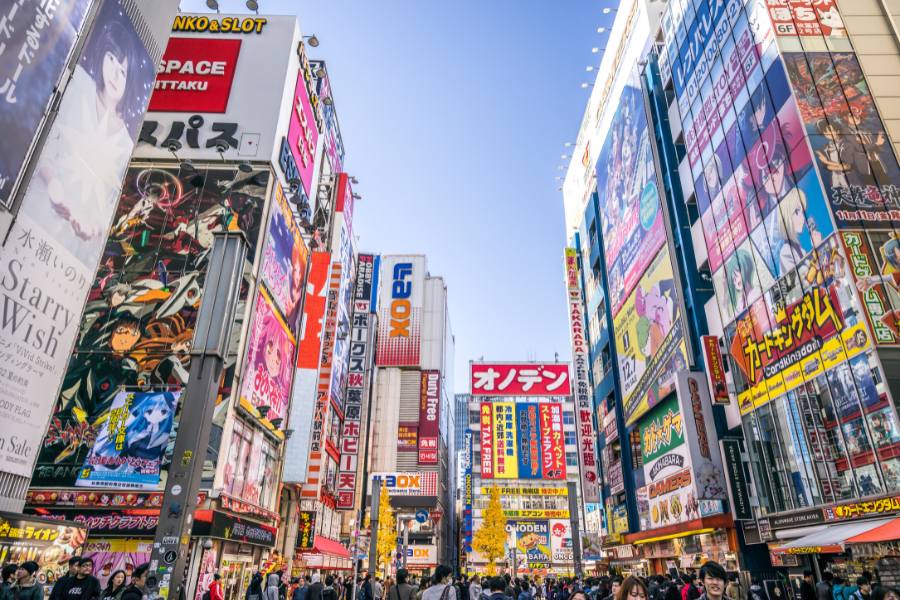 Akihabara, mercados tradicionales en Japón